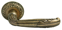Дверные ручки RUCETTI RAP-CLASSIC 2 OMB Цвет - старая античная бронза