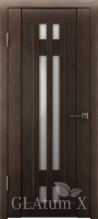 Межкомнатная дверь GLAtum X17 - венге