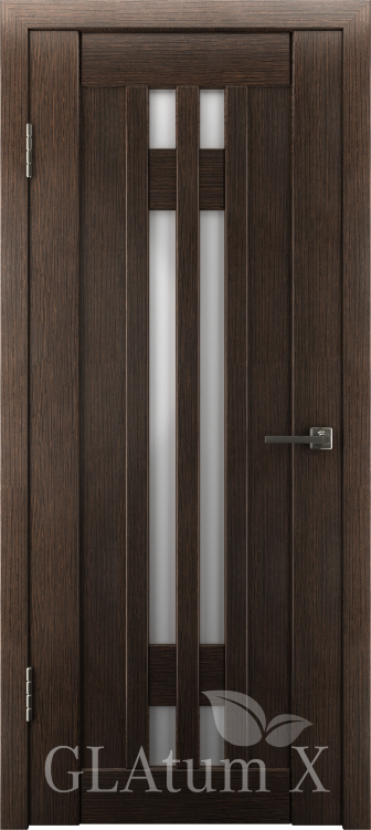 Межкомнатная дверь GLAtum X17 - венге