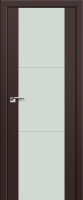 Profil Doors 22U Темно-коричневый ПО Белый лак