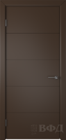 Межкомнатная дверь Тривиа ДГ - шоколад