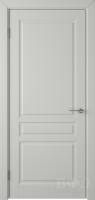 Межкомнатная дверь Стокгольм ДГ - светло-серый